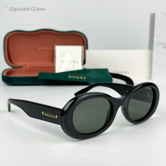 Gucci | Accessories | Brand New Gucci Gg587s 01 Black Grey  display picture 3